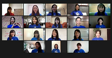 ファイナリスト様ビューティキャンプでのエレガントな立ち居振舞い講演